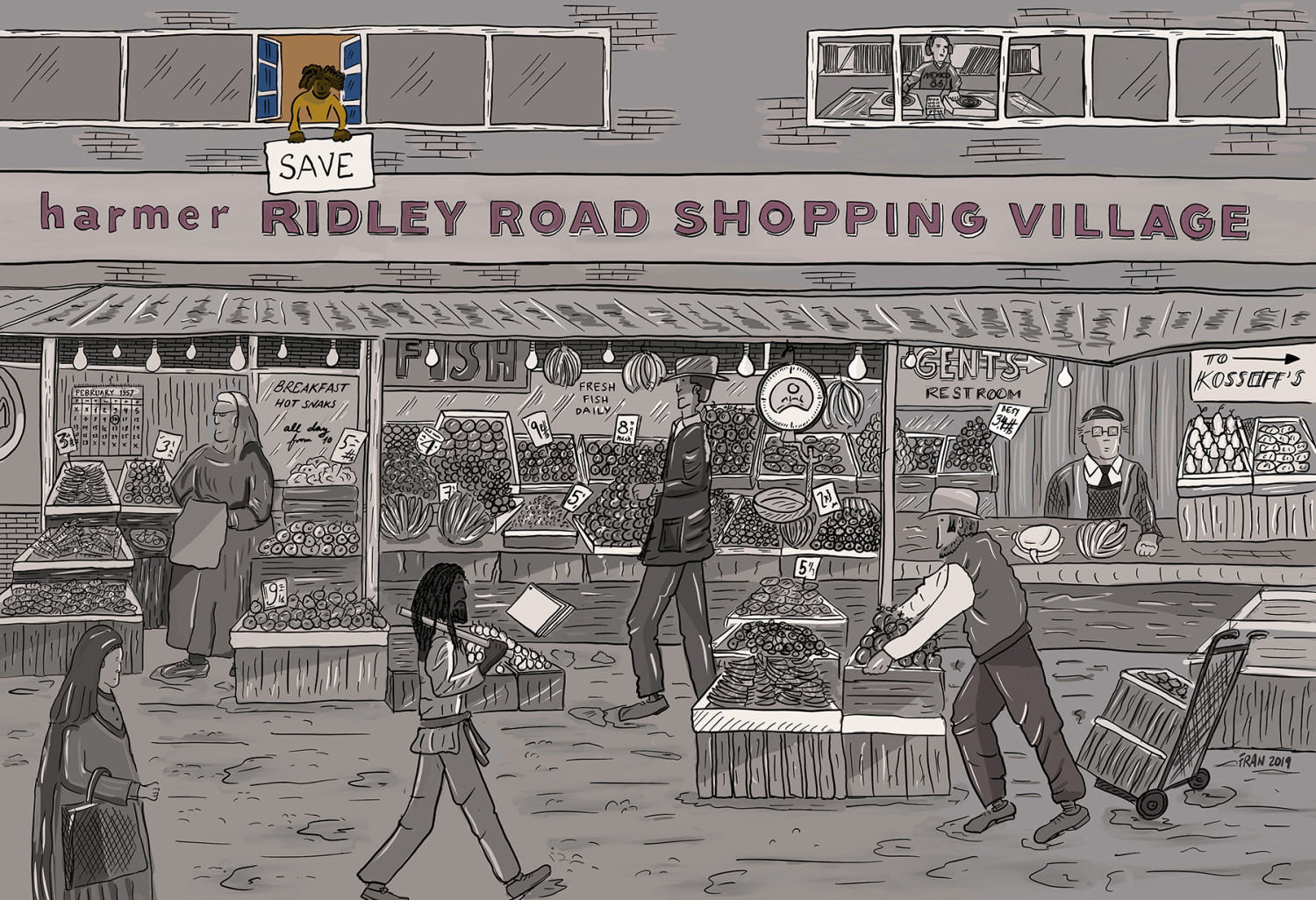 Save Ridley Road. Oct, 2019