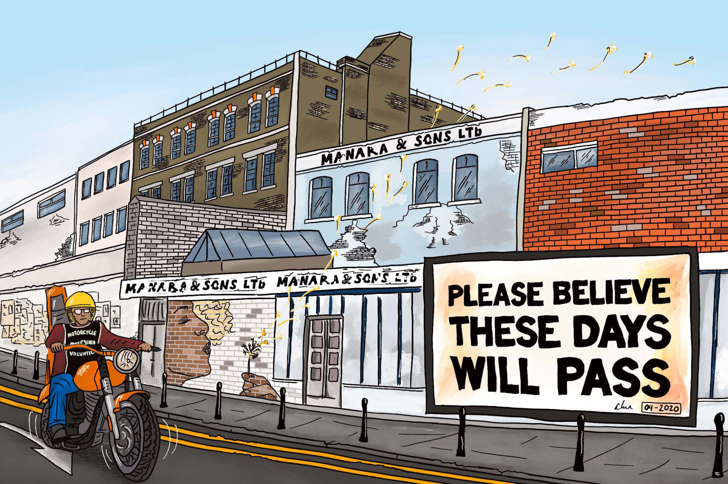 Motorbike, February, 2022