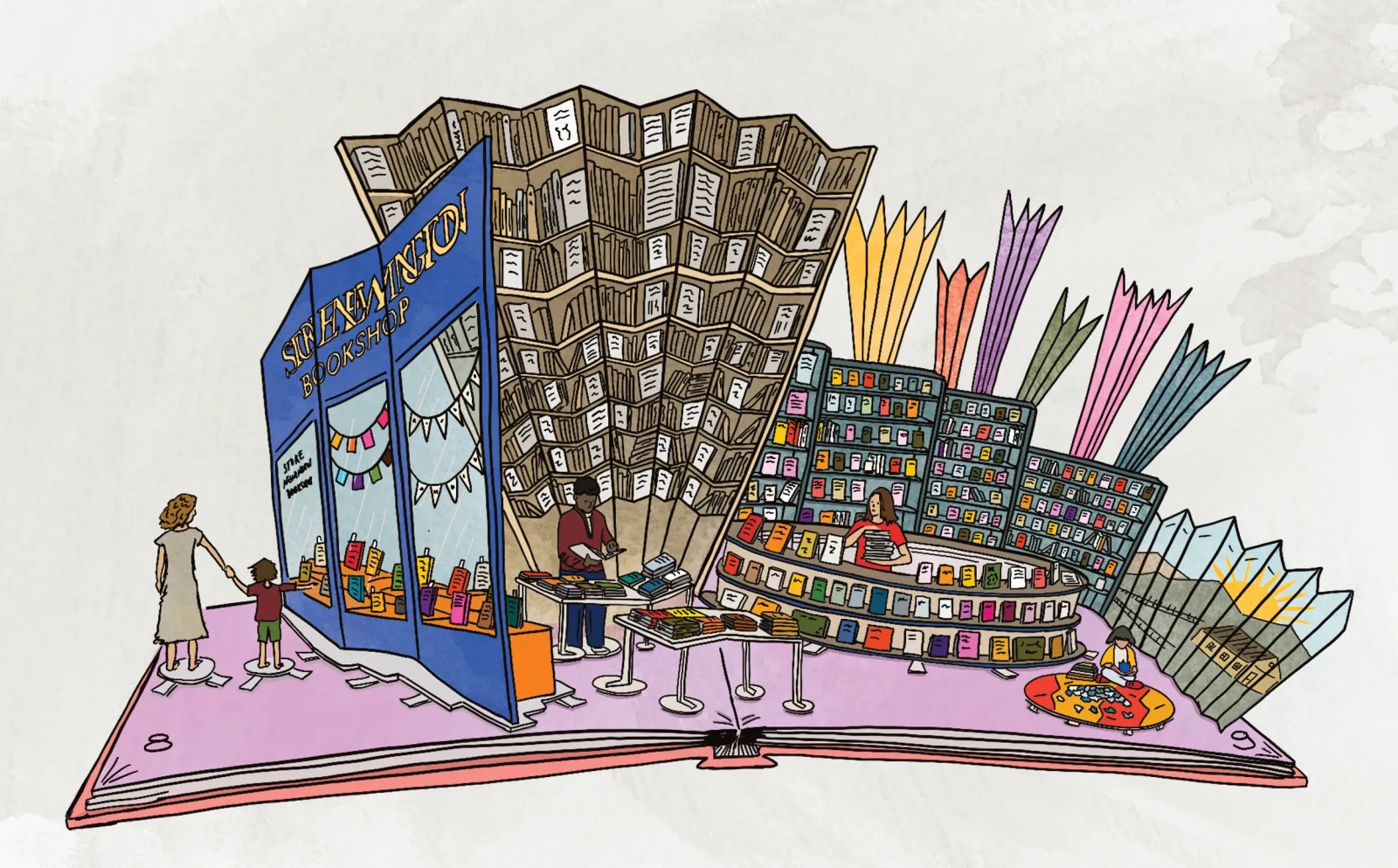 Bookshop. August, 2021