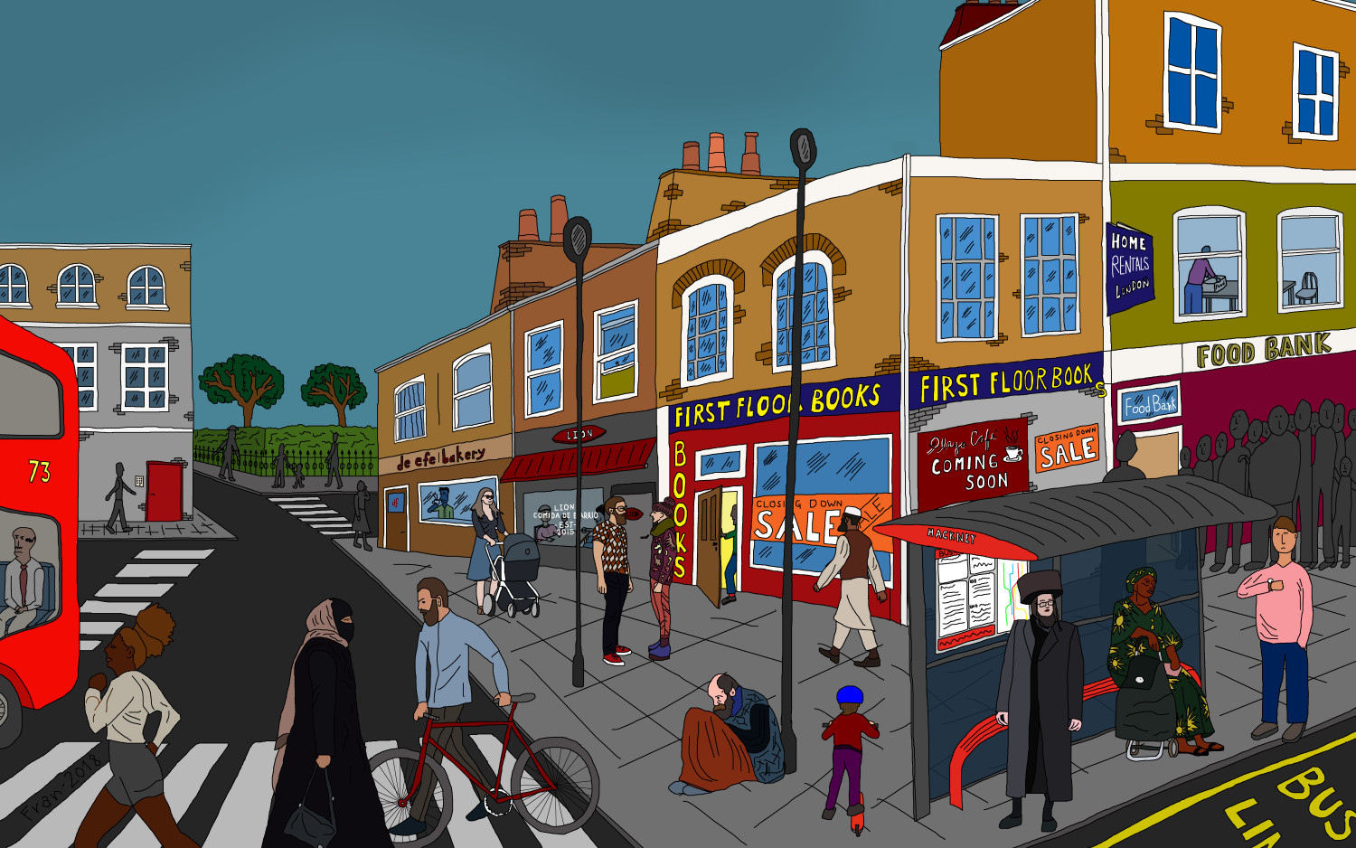 Closing Down. June, 2018