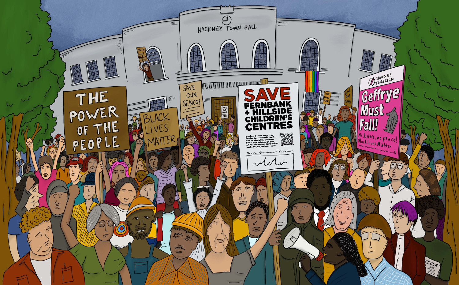 Protest. December, 2021