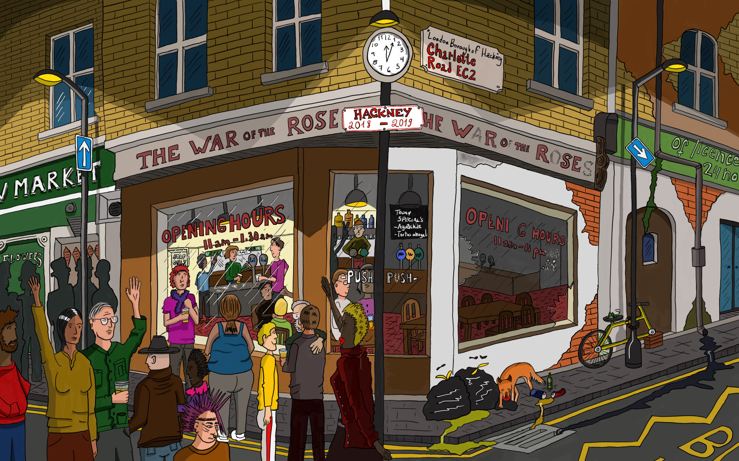 War of the Roses. October, 2018