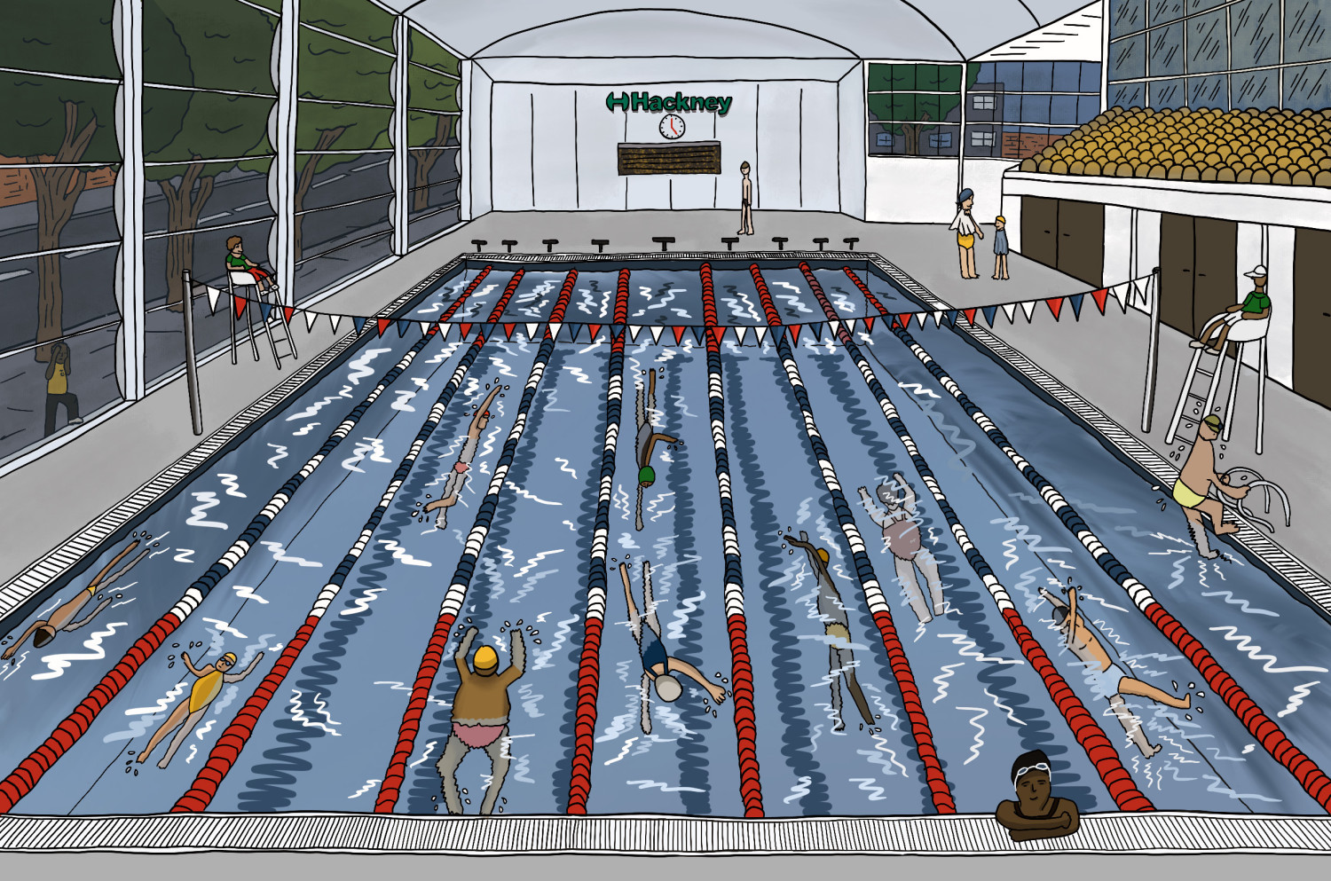 Pool. November, 2022