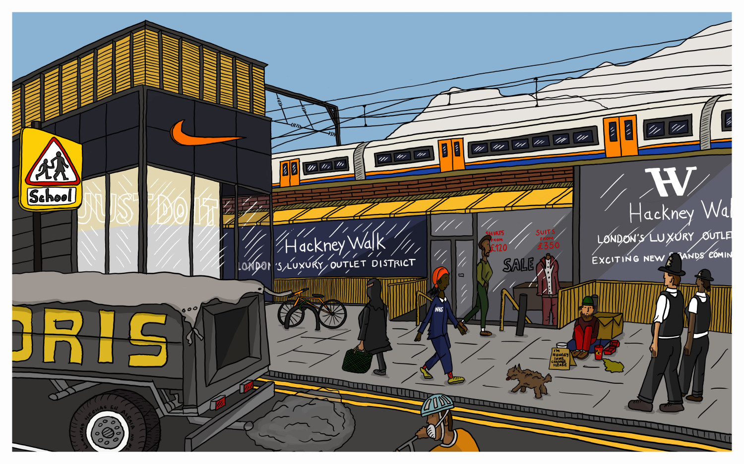 Walking Fine Lines. February, 2019